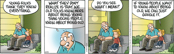 Pickles - Thursday April 25, 2024 Comic Strip