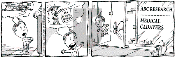 Lio on Tuesday September 30, 2014 Comic Strip