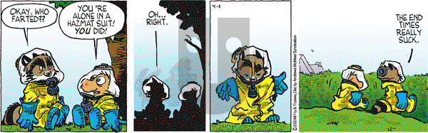 Over the Hedge on Wednesday April 1, 2020 Comic Strip