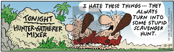 Frank and Ernest on Wednesday December 29, 2004 Comic Strip