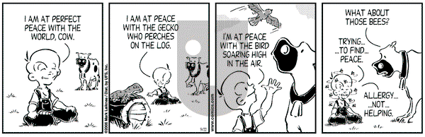 Cow and Boy Classics on Friday September 22, 2006 Comic Strip