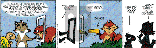 Over the Hedge on Wednesday March 21, 2012 Comic Strip