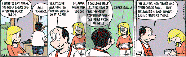 Adam@Home on Saturday August 22, 2009 Comic Strip