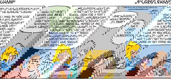 Luann on Sunday November 14, 2004 Comic Strip