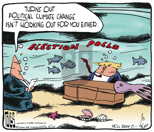 Tom Toles on Tuesday September 3, 2019 Comic Strip