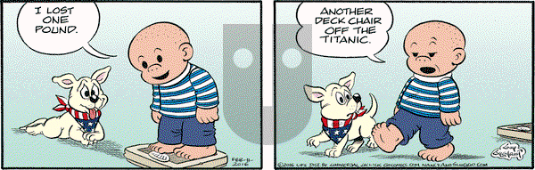 Nancy on Thursday February 11, 2016 Comic Strip