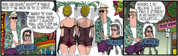 Monty - Wednesday July 22, 2009 Comic Strip