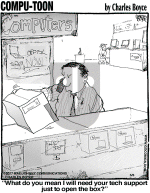 Compu-toon - Wednesday May 3, 2017 Comic Strip