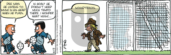 Cleats on Sunday October 26, 2025 Comic Strip