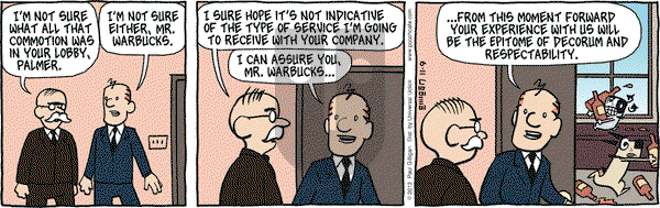 Pooch Cafe on Saturday November 9, 2013 Comic Strip