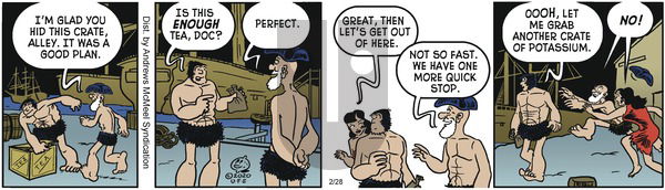 Alley Oop on Friday February 28, 2020 Comic Strip