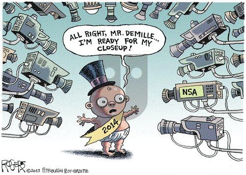 Rob Rogers on Tuesday December 31, 2013 Comic Strip