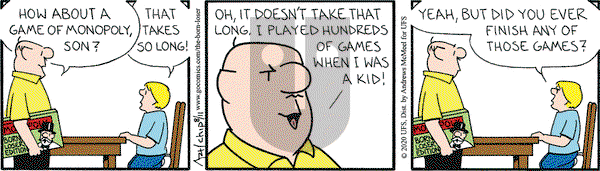 The Born Loser on Tuesday August 11, 2020 Comic Strip