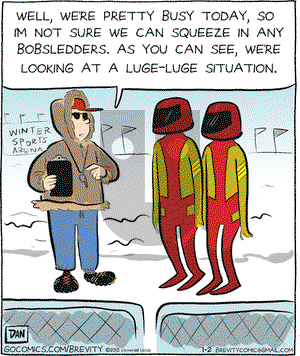 Brevity on Friday January 2, 2015 Comic Strip