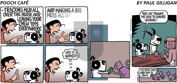 Pooch Cafe on Sunday November 23, 2003 Comic Strip