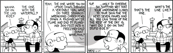 FoxTrot on Monday June 24, 1991 Comic Strip