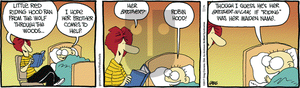 The Buckets on Monday August 21, 2017 Comic Strip