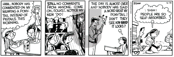 Grand Avenue on Tuesday April 30, 2002 Comic Strip