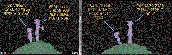 Grand Avenue on Monday May 18, 2020 Comic Strip