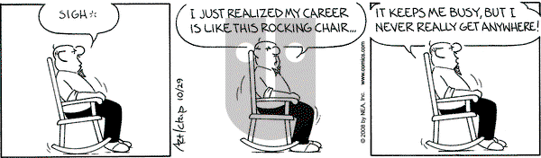 The Born Loser on Wednesday October 29, 2008 Comic Strip