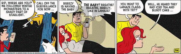 Rip Haywire on Thursday September 14, 2017 Comic Strip