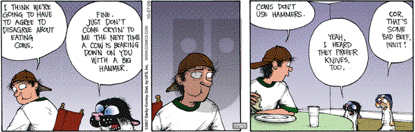 Get Fuzzy on Tuesday October 27, 2009 Comic Strip