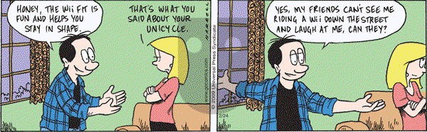 Adam@Home on Tuesday February 24, 2009 Comic Strip