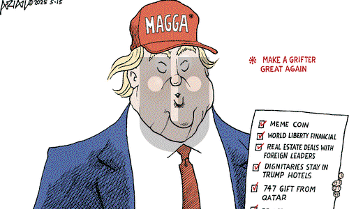 Robert Ariail on Thursday May 15, 2025 Comic Strip