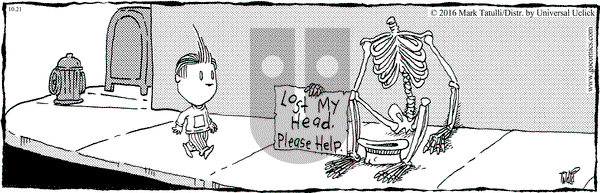 Lio on Friday October 21, 2016 Comic Strip