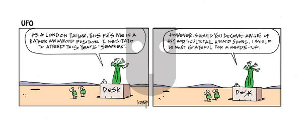 UFO on Monday February 24, 2025 Comic Strip