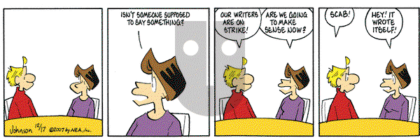 Arlo and Janis - Monday December 17, 2007 Comic Strip