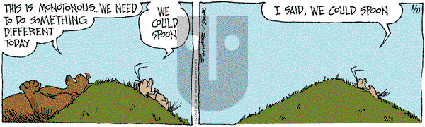 The Grizzwells on Thursday March 21, 2013 Comic Strip