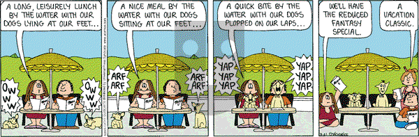 Cathy Classics on Thursday August 21, 2003 Comic Strip