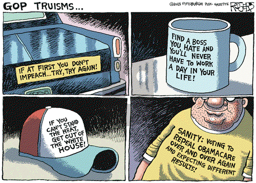 Rob Rogers - Tuesday May 21, 2013 Comic Strip