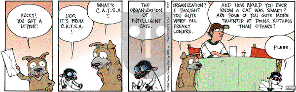 Get Fuzzy on Friday November 27, 2009 Comic Strip