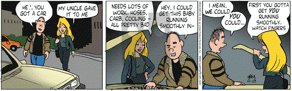 Luann on Thursday October 23, 2003 Comic Strip