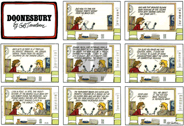 Doonesbury on Sunday June 22, 1980 Comic Strip