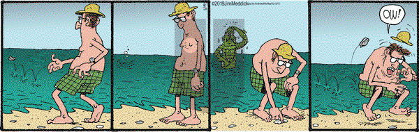 Monty on Saturday August 10, 2019 Comic Strip