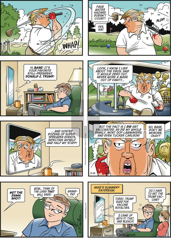 Doonesbury - Sunday September 19, 2021 Comic Strip