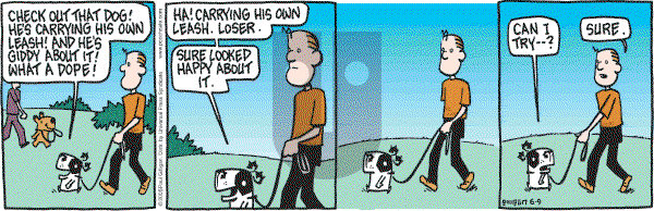 Pooch Cafe on Thursday June 9, 2005 Comic Strip