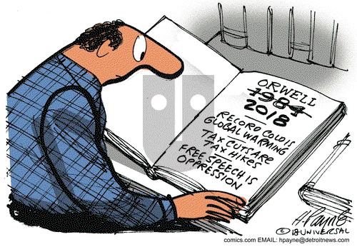 Henry Payne on Saturday January 6, 2018 Comic Strip