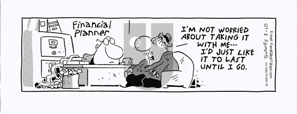 Frank and Ernest on Friday February 10, 1995 Comic Strip