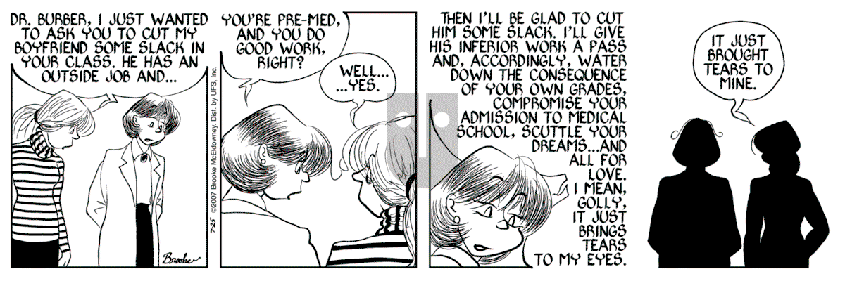 9 Chickweed Lane - Wednesday July 25, 2007 Comic Strip