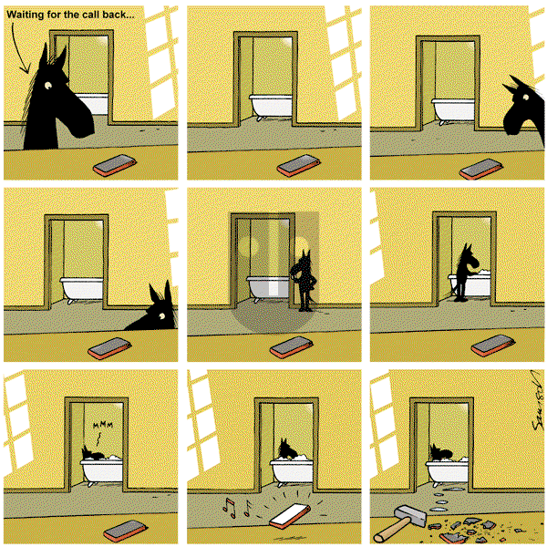 Dark Side of the Horse on Sunday October 10, 2010 Comic Strip