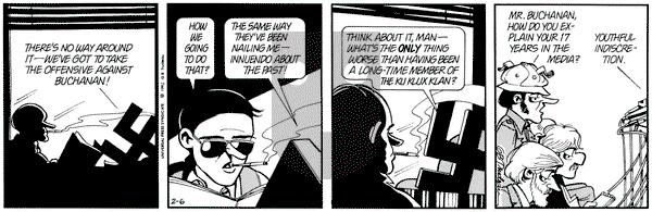 Doonesbury on Thursday February 6, 1992 Comic Strip