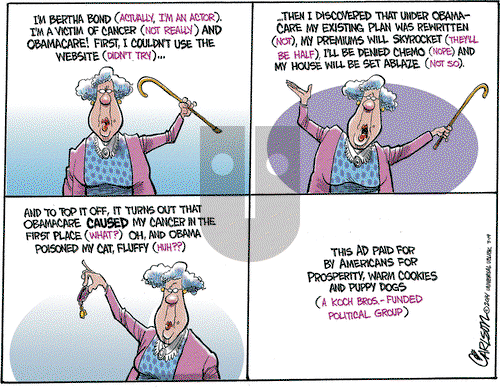 Stuart Carlson on Wednesday March 19, 2014 Comic Strip