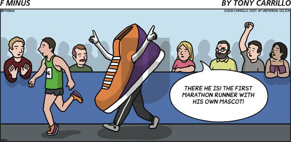 F Minus on Sunday December 4, 2016 Comic Strip