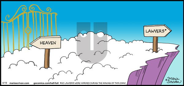 Half Full on Sunday April 19, 2015 Comic Strip