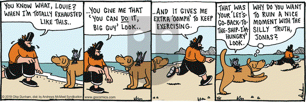 Overboard on Saturday July 6, 2019 Comic Strip