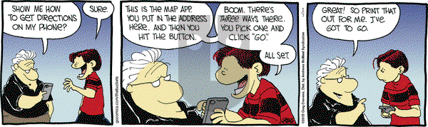 The Buckets on Monday January 7, 2019 Comic Strip